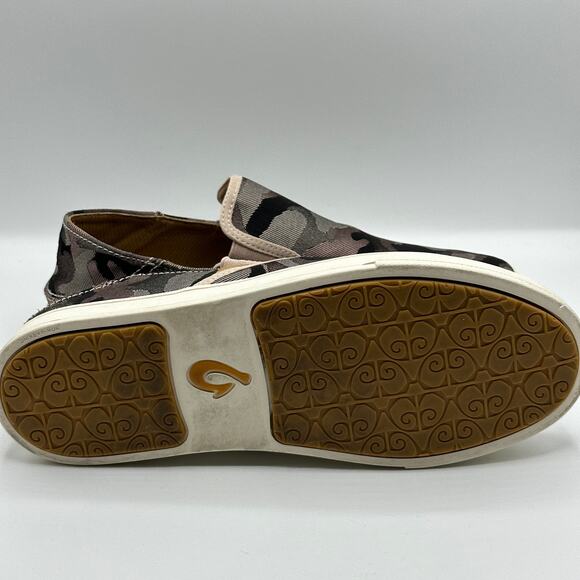 OLUKAI Pehuea Pa'i Convertible Sneaker Soft Pink Ke Au Camo - Picture 8 of 8